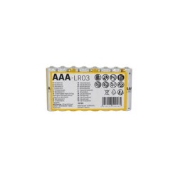 Lot de 8 piles alcaline aaa 1.5 V