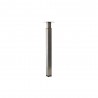 Pied Table Carré Cime Réglable Acier Brossé Gris