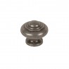 Bouton de meuble Rond Argent Zamak H.26 X L.30 X P.30 Mm