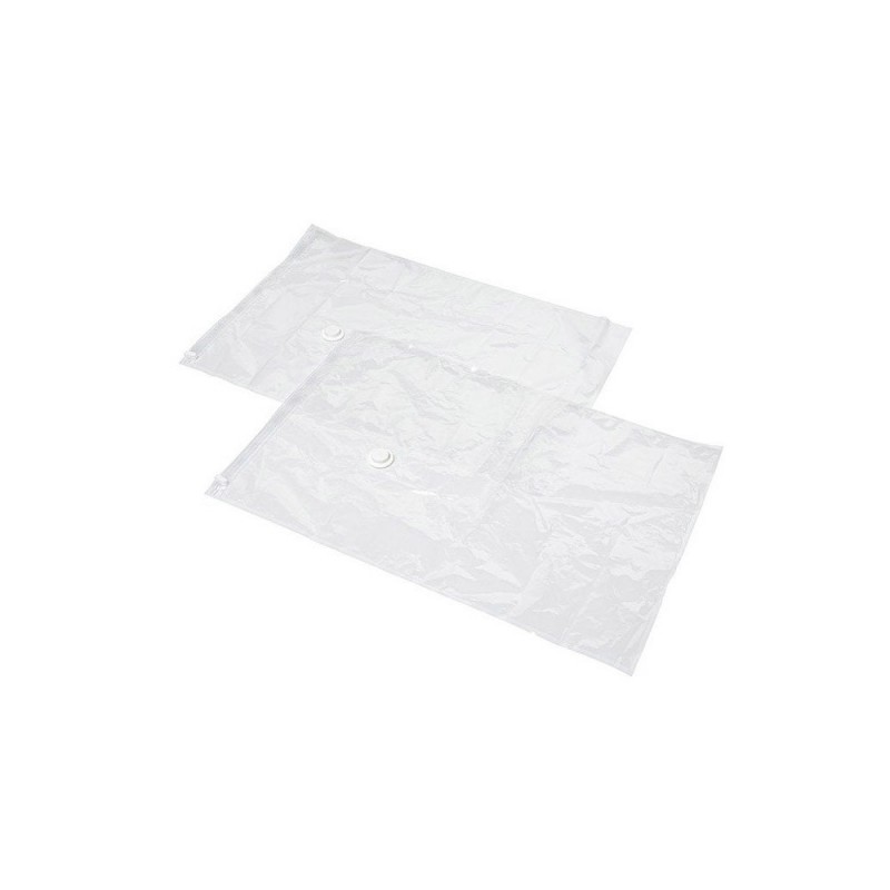Housse sous vide sac gain de place SPACEO transparent H.75 x l.130 x P.0 cm