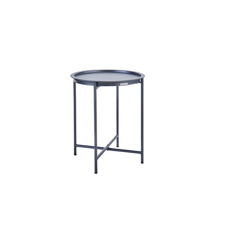 Table d'appoint gris anthracite Mobis diamètre 45 cm -  - meilleure qualité