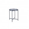 Table d'appoint gris anthracite Mobis diamètre 45 cm -  - meilleure qualité