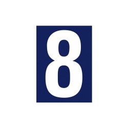 Chiffre 8 En Plastique