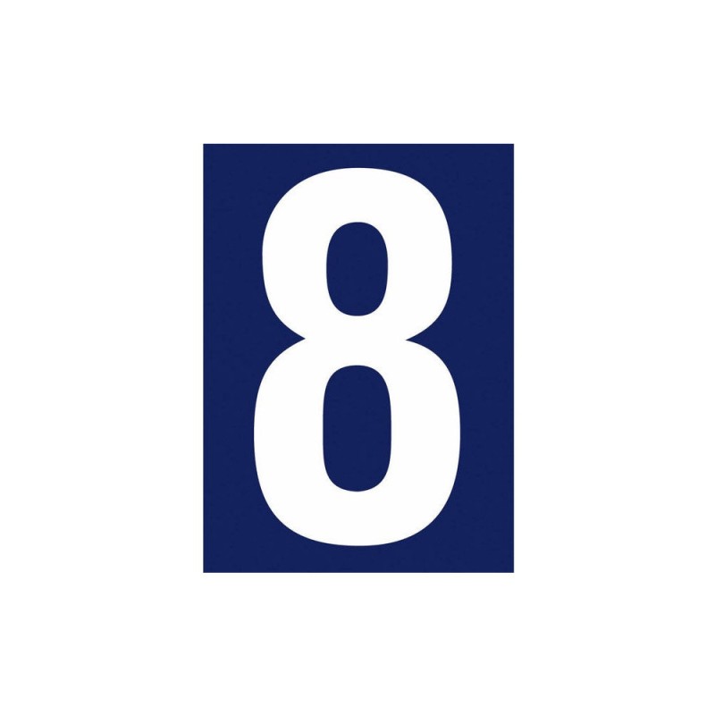 Chiffre 8 En Plastique