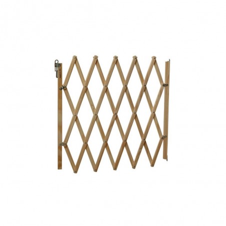 Barrière extensible animaux NORDLINGER bois naturel L. 60 - 110 cm