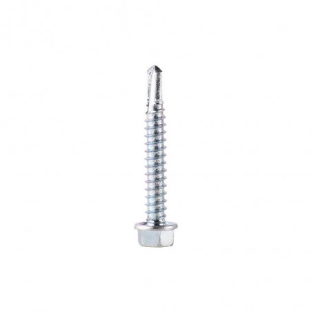 Vis à tôle tête hexagonale 5.5X38 Acier Zingue Sac De 10