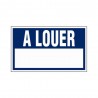 Plaque à Louer en plastique