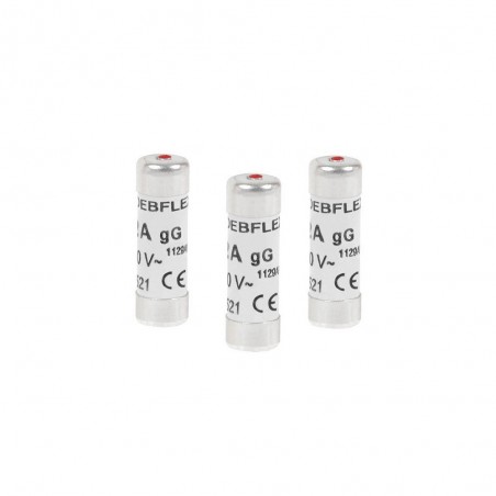 Lot de 3 fusibles céramique 20 A 10.3 X 31.5 Mm