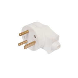 Fiche électrique mâle 2 pôles + terre 20.0 A DEBFLEX