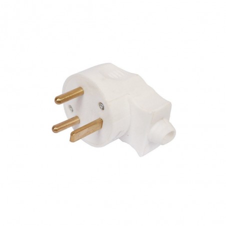 Fiche électrique mâle 2 pôles + terre 20.0 A DEBFLEX