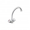 Mélangeur évier bouty chrome