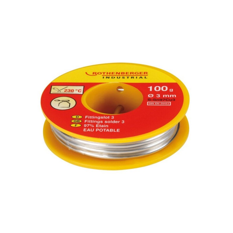 Bobine étain 97% Rothenberger