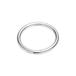 Anneau Soude Acier Zingue D5Mm D.Int.40Mm 3Pcs Standers