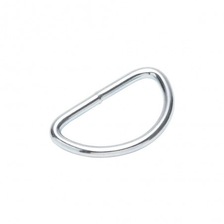 Dé non soude acier nickelé pour sangle 40Mm -2