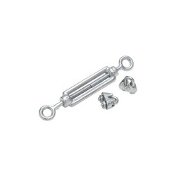 Serre-câble +tendeur Acier Zingue Pour Cable 3-4Mm