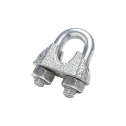 Serre-Câble Acier Zingué Standers Diam.8 X L.8 X L.6.5 Mm