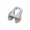 Serre-Câble Acier Zingué Standers Diam.8 X L.8 X L.6.5 Mm