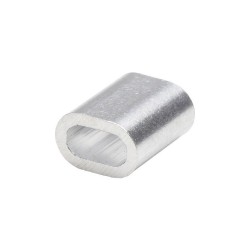 Lot de 8 Manchons Aluminium Standers Diam.2.5 Mm