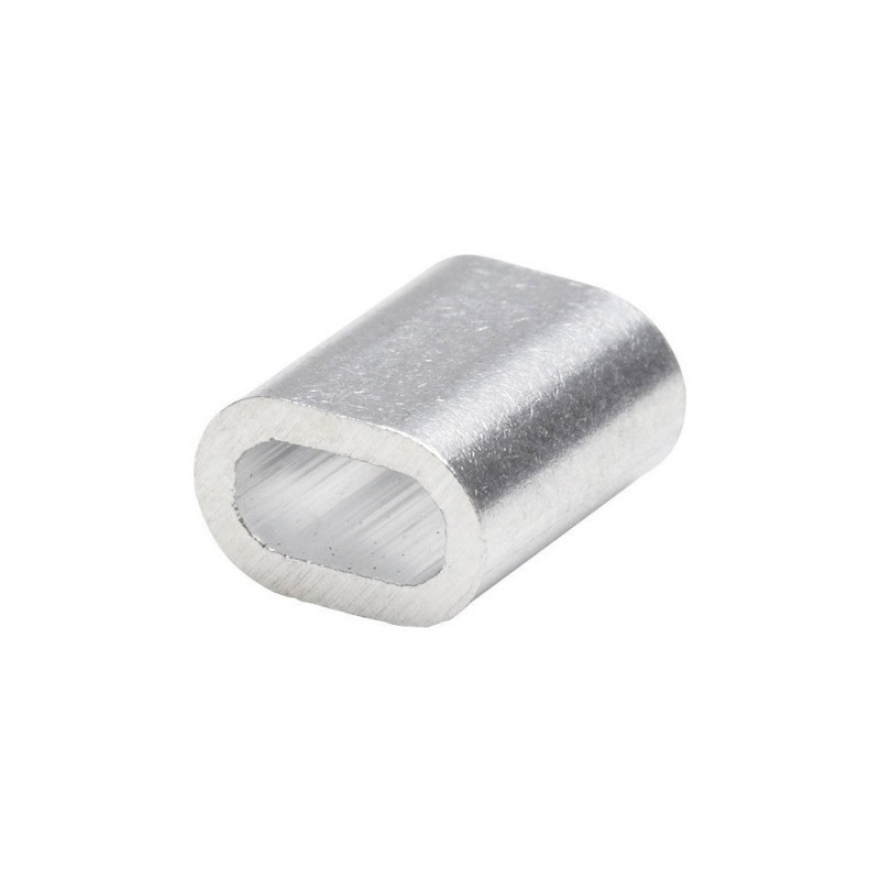 Lot de 8 Manchons Aluminium Standers Diam.2.5 Mm