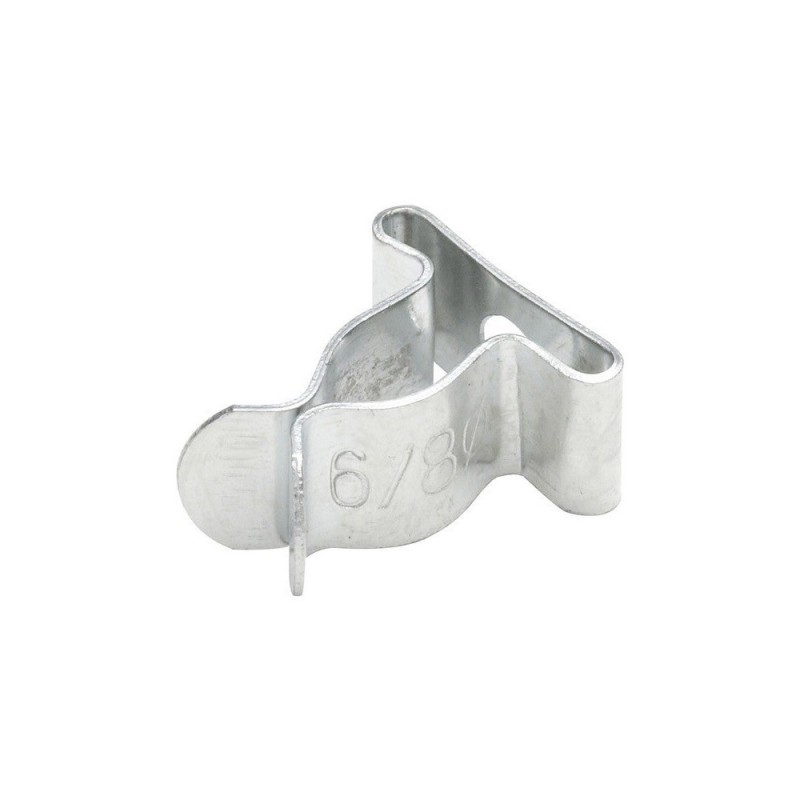 Lot de 6 Pinces à Ressort Acier Standers Diam.8 Mm L.4.5 X L.13