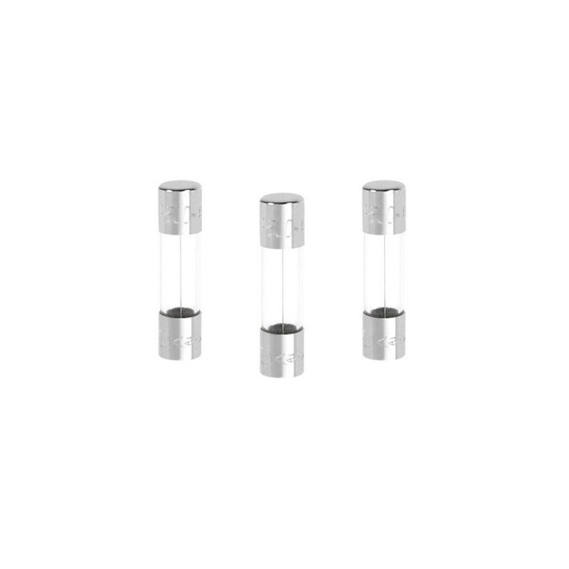 Lot de 3 fusibles verre 0.5 A 5 X 20 Mm