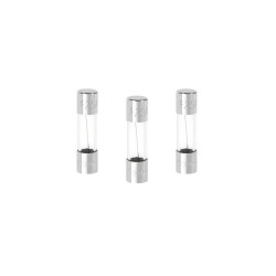 Lot de 3 fusibles verre 2.5 A 5 X 20 Mm