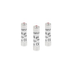 Lot de 3 fusibles céramique 20 A 8.5 X 31.5 Mm