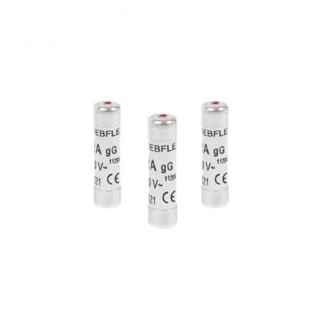 Lot de 3 fusibles céramique 20 A 8.5 X 31.5 Mm