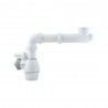 Siphon déporté lavabo-évier 1 bac