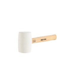 Maillet de carreleur en caoutchouc blanc 045 Kg