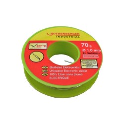 Bobine étain électronique 1 Mm 200 G. Rothenberger