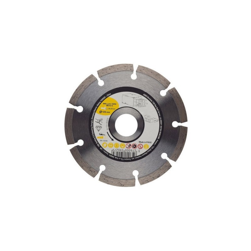 Disque diamant pour béton Diam.125 Mm