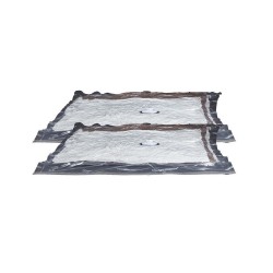 Sac de rangement sous-vide COMPACTOR transparent H.130 x l.80 x P.1 cm