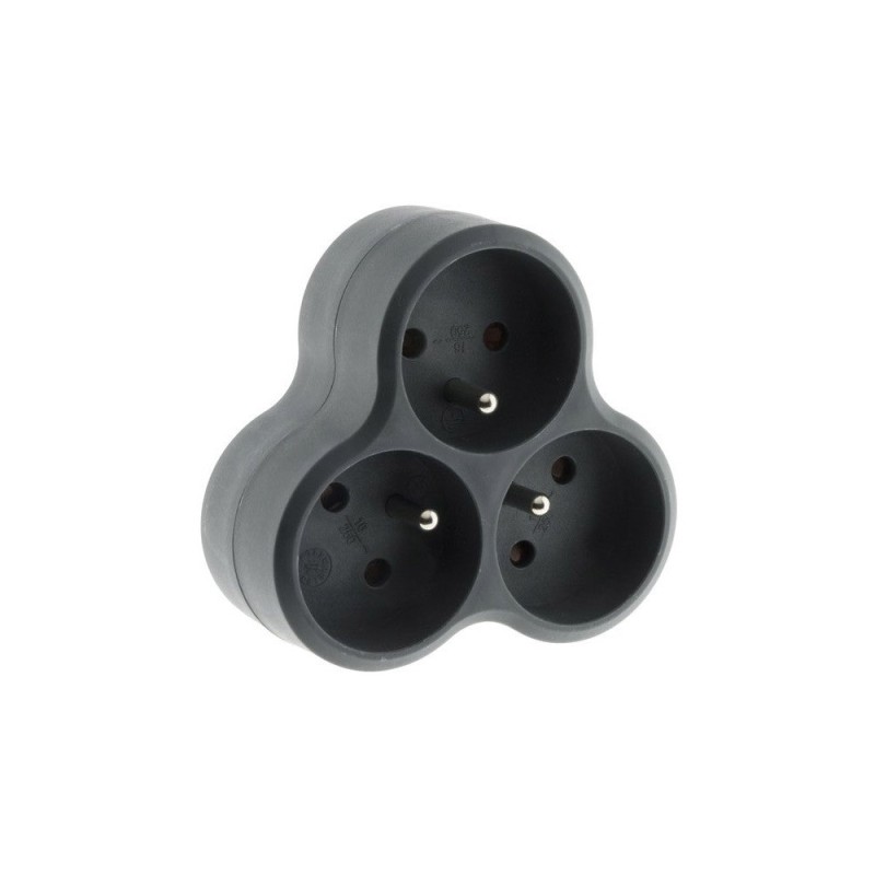 Triplite Filaire 3 Prises Gris Zenitech