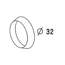 Joint conique pour tube diam. 32 mm