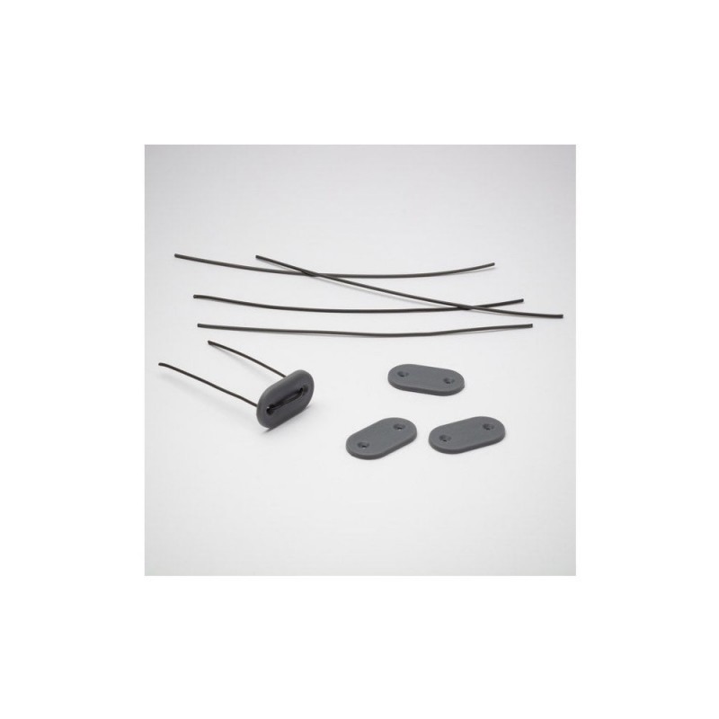 Lot de 26 Attaches Universel Pour Canisse Naterial Gris