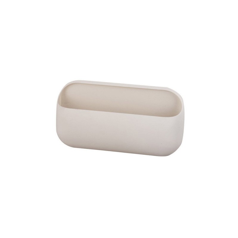 Panier H.14 x l.26 x P.7 cm blanc-blanc nÂ°0 Charlie
