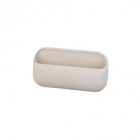 Panier H.14 x l.26 x P.7 cm blanc-blanc nÂ°0 Charlie