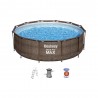 Piscine hors-sol tubulaire steel promaxdiam.3.66 x H.1m