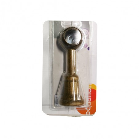 Support de tringle en bois chêne 80-130