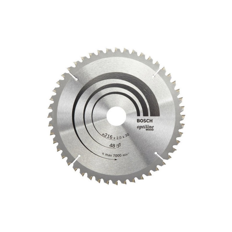 Lame coupe fine et nette Bosch Optiline pour finition bois