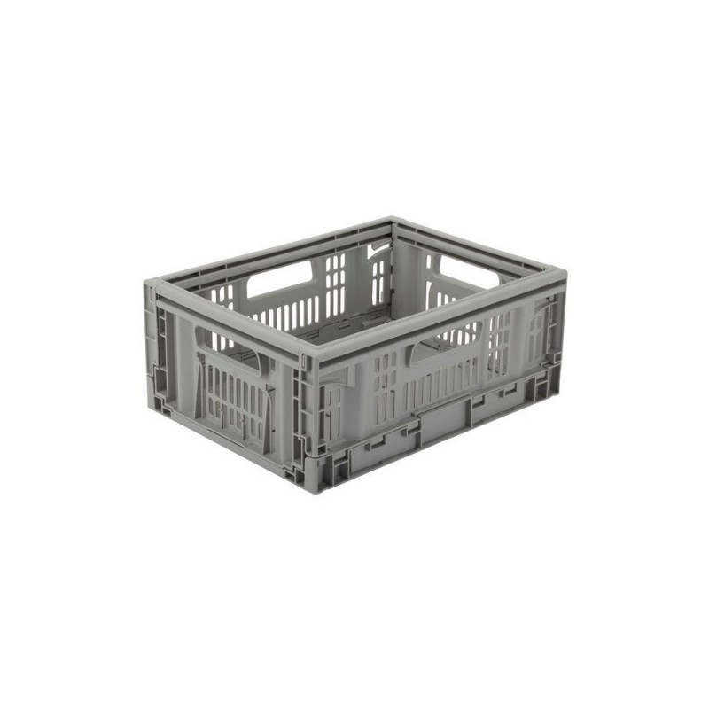 Casier Tontarelli en plastique Gris L.40 X P.30 X H.16.9 cm 15.8 L