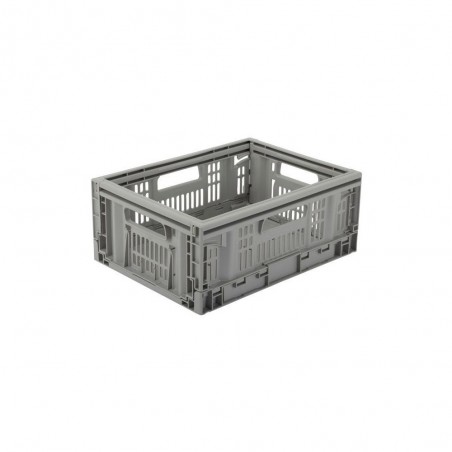 Casier Tontarelli en plastique Gris L.40 X P.30 X H.16.9 cm 15.8 L