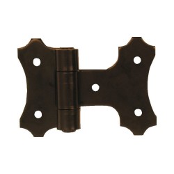 Charnière Forte Acier Prépeint H.130 X L.95 X P.21 Mm