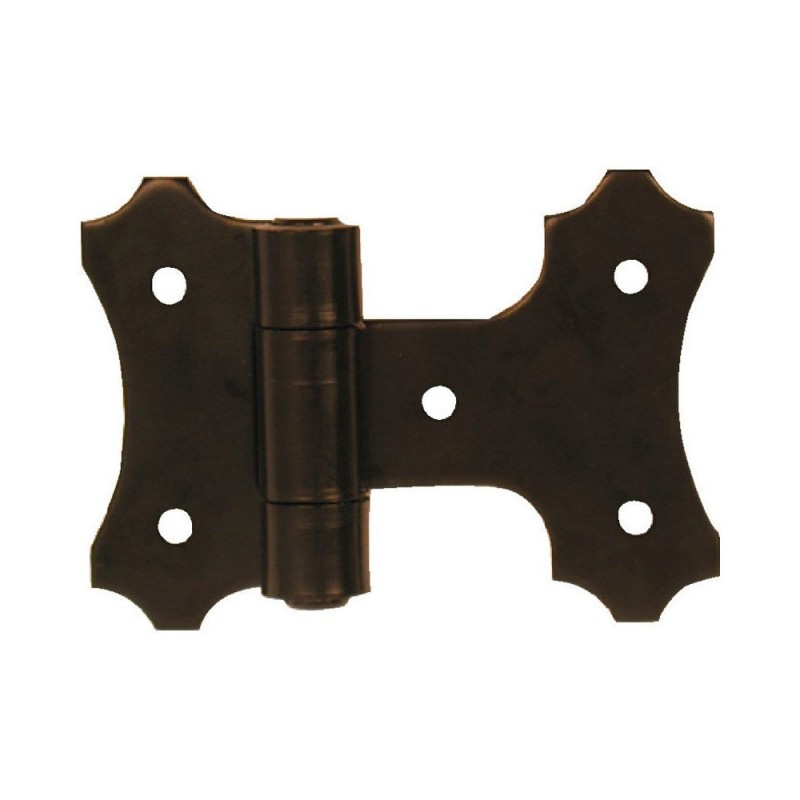 Charnière Forte Acier Prépeint H.130 X L.95 X P.21 Mm