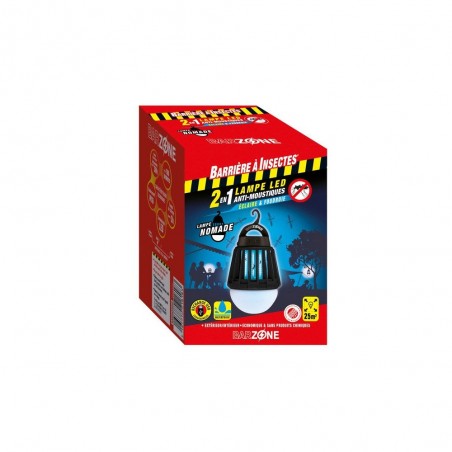 Lampe Anti-Moustiques Barrière à Insectes Barzone