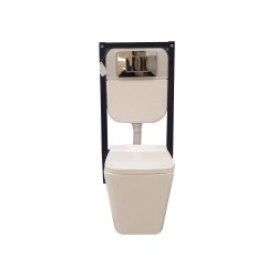 Plaque inox pour bâti 011S P J036A