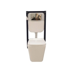 Plaque inox pour bâti 081SJ036A