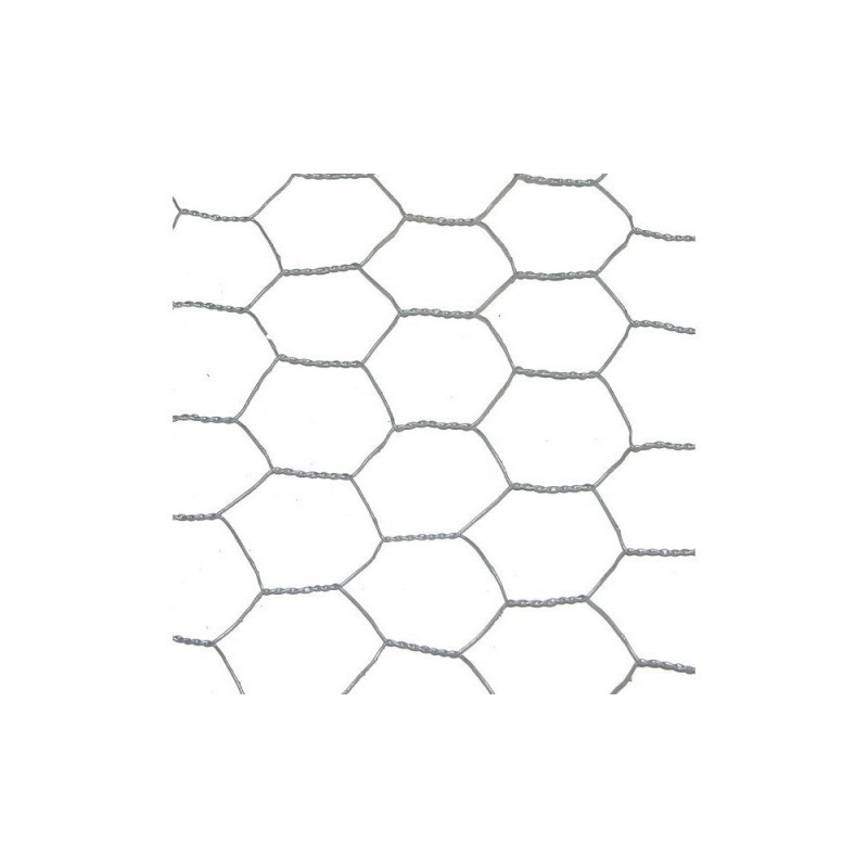 Grillage Pour Animaux Triple Torsion Gris H.0.5 X L.10 M Maille H.25 X L.25 Mm