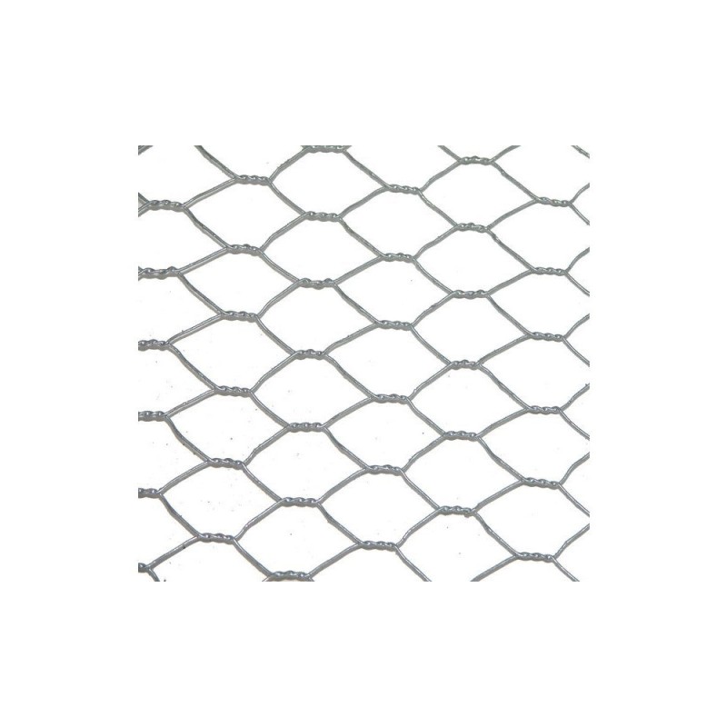 Grillage Pour Animaux Triple Torsion Gris H.0.5 X L.3 M Maille H.13 X L.13 Mm